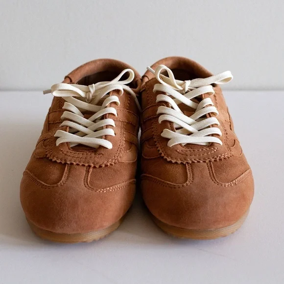 H&M Brown Suede Sneakers NWOT - Picture 7 of 7